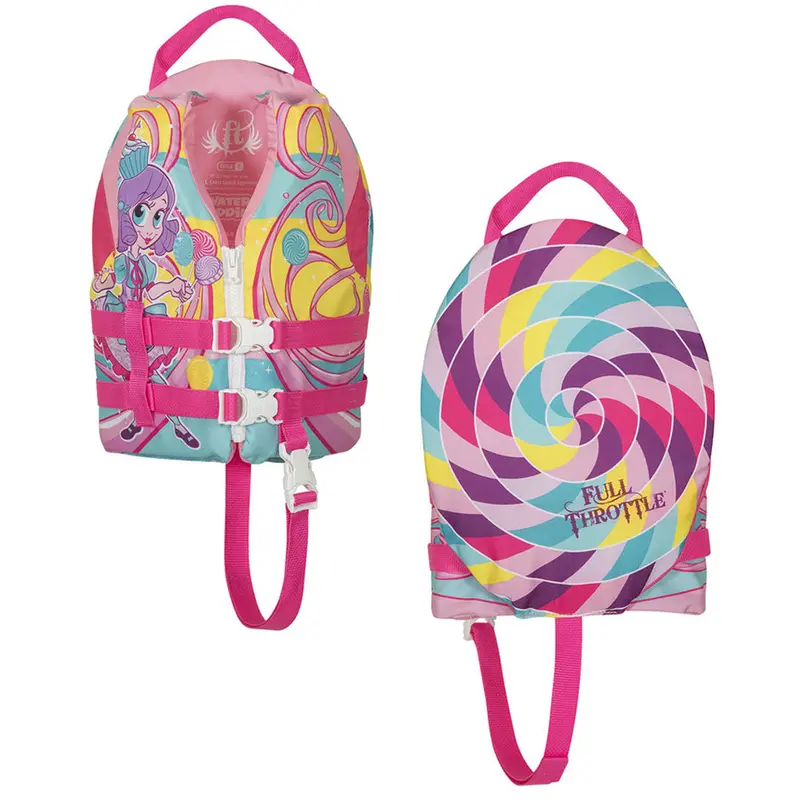 Full Throttle Water Buddies Life Vest - Child 30-50Lbs - Princess [104300-105-001-17] 1