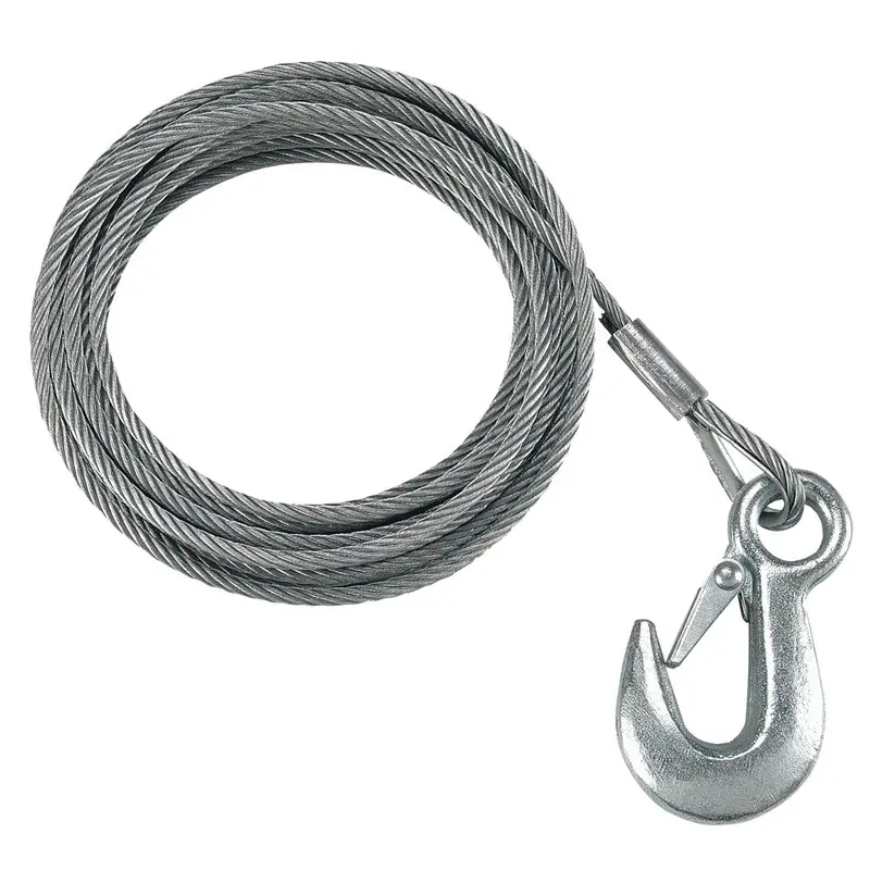 Fulton 3/16" X 25' Galvanized Winch Cable - 4,200 Lbs. Breaking Strength [Wc325 0100] 1