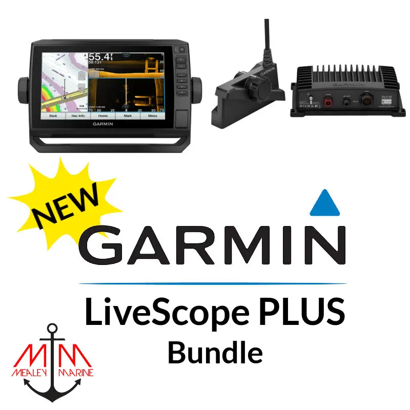 Garmin Echomap Uhd 93Sv & Panoptix Livescope Plus Lvs34 Bundle 1
