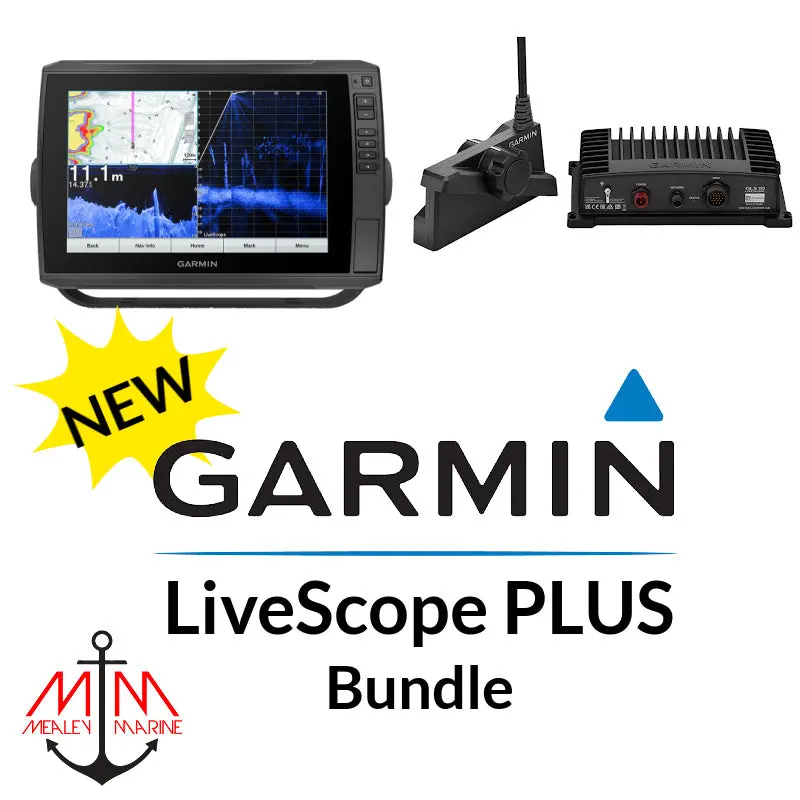 Garmin Echomap Ultra 102Sv & Panoptix Livescope Plus Lvs34 Bundle 1