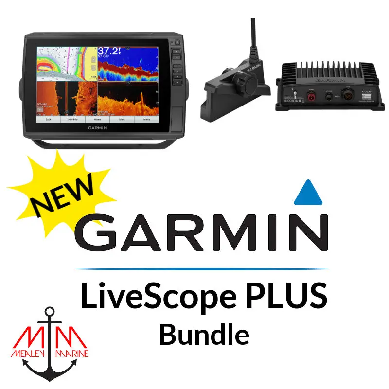 Garmin Echomap Ultra 106Sv & Panoptix Livescope Lvs34 Plus Bundle 1