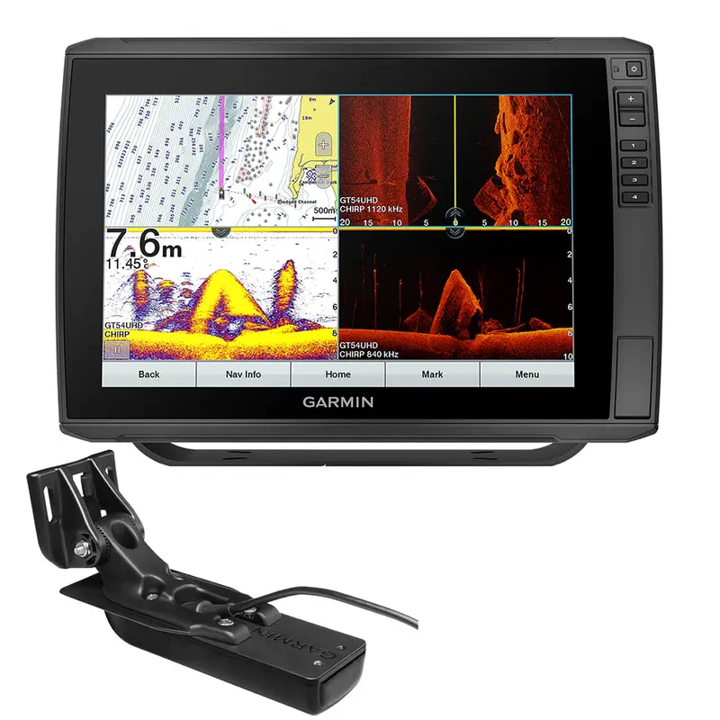 Garmin Echomap Ultra 122Sv & Panoptix Livescope Lvs34 Plus Bundle 2