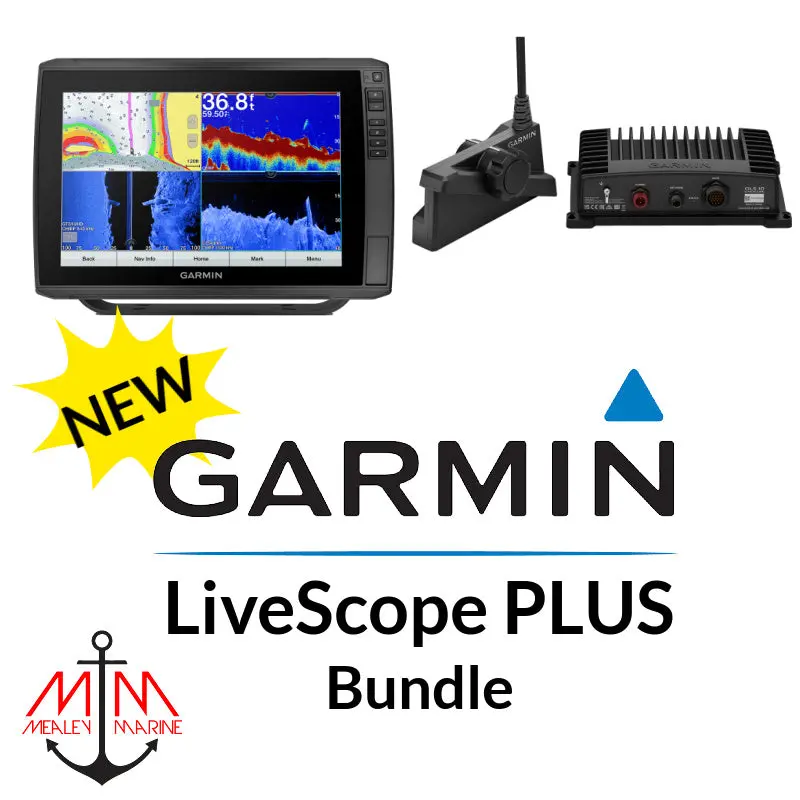 Garmin Echomap Ultra 126Sv & Panoptix Livescope Lvs34 Plus Bundle 1