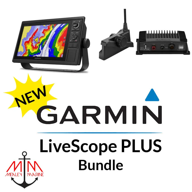 Garmin Gpsmap 1222Xsv & Panoptix Livescope Lvs34 Plus Bundle 1