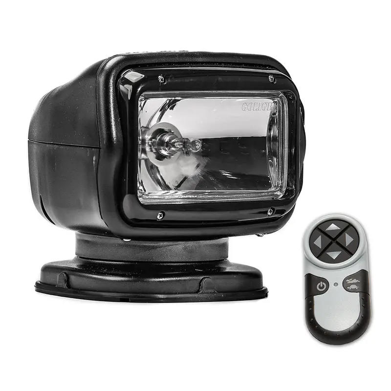 Golight Radioray Gt Series Permanent Mount - Black Halogen - Wireless Handheld Remote [2051Gt] 1