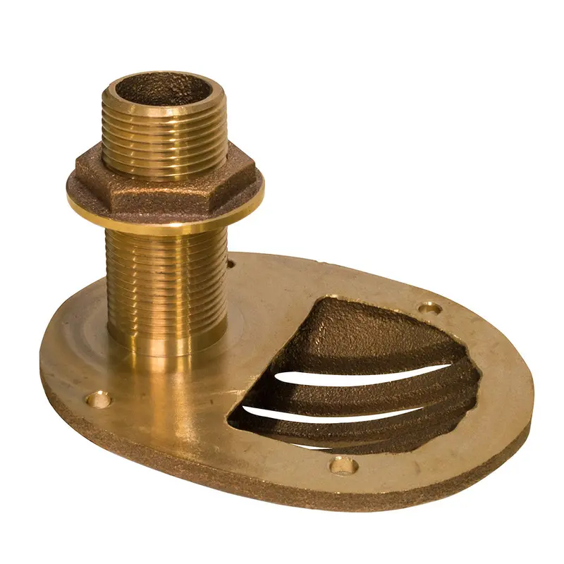 Groco 1-1/4" Bronze Combo Scoop Thru-Hull W/Nut [Sth-1250-W] 1