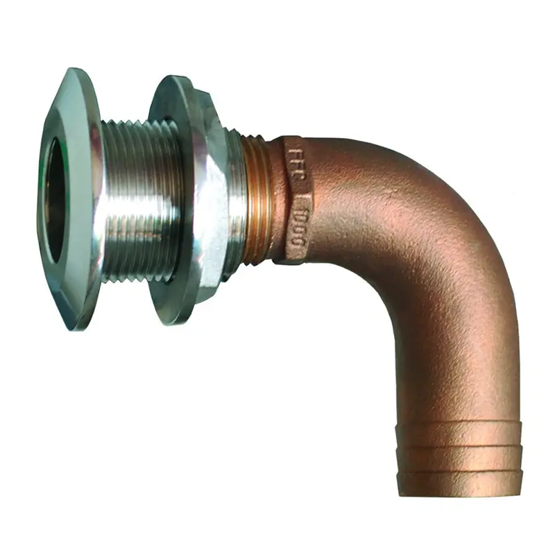 Groco 1" 90 Degree Hose Thru-Hull Fitting  [Hthc-1000-S] 1