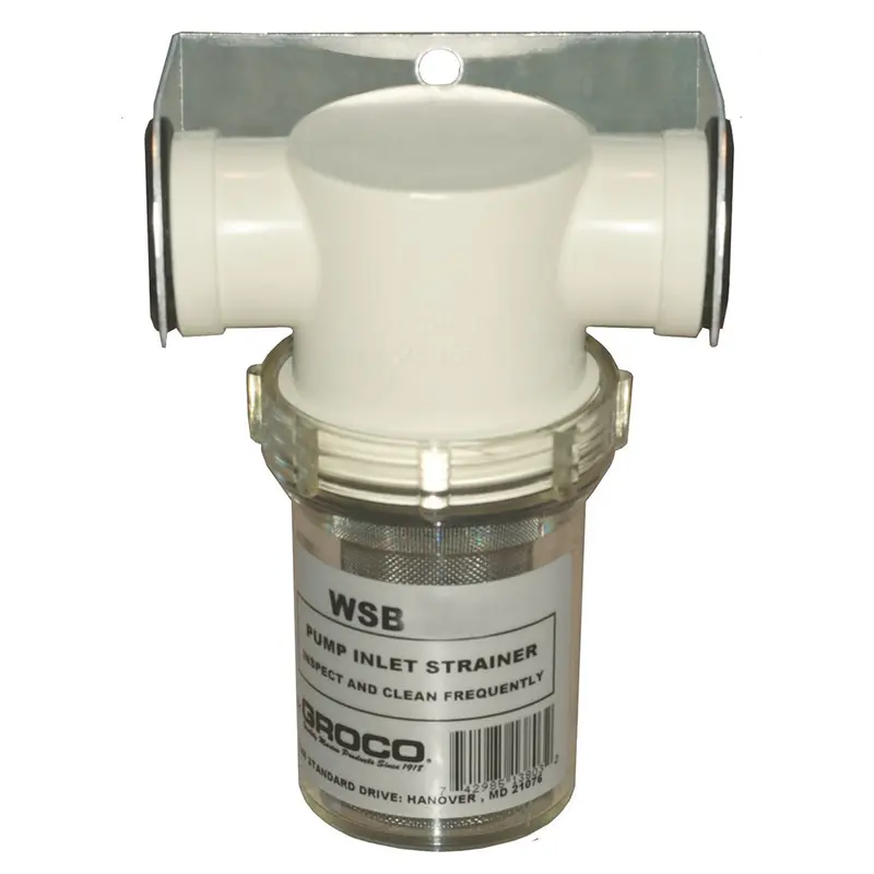 Groco 1" Fresh Water Strainer W/Plastic Basket [Wsb-1000-P] 1