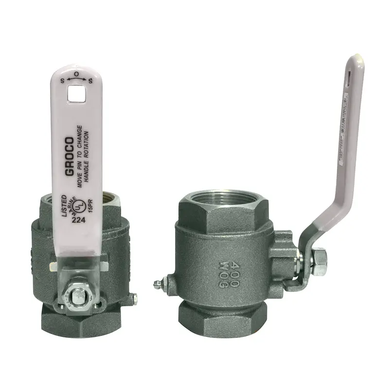 Groco 1" Npt Stainless Steel In-Line Ball Valve [Ibv-1000-S] 1