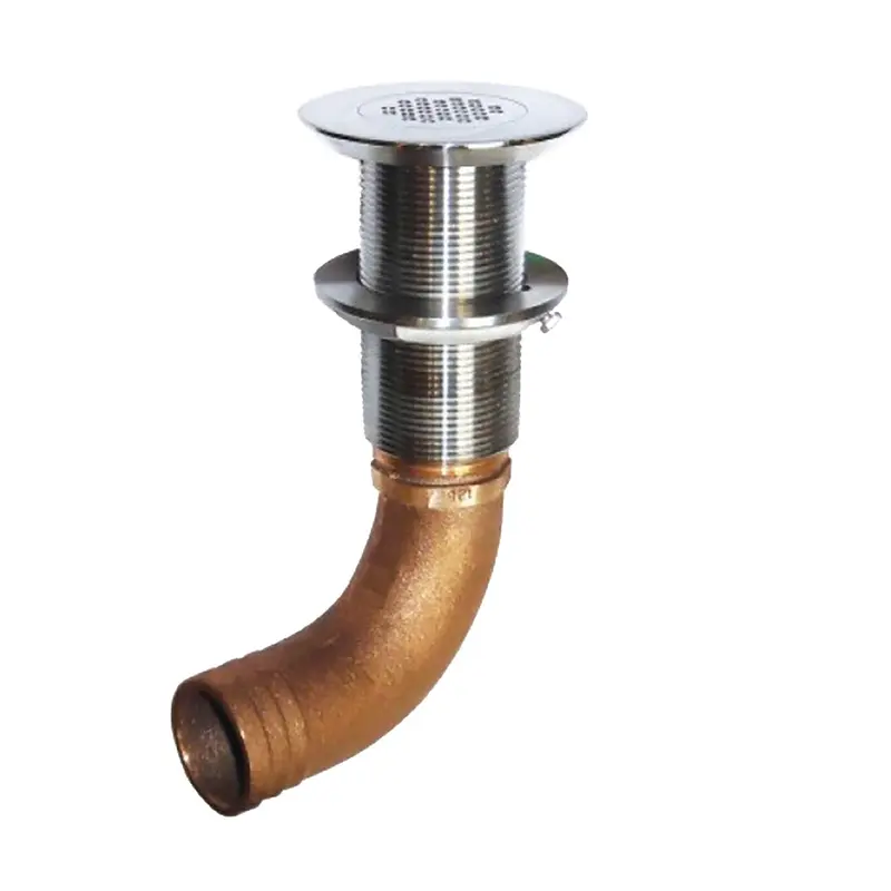 Groco Deck Scupper 90 Degree 1-1/2" Hose Connection [Scus-1590] 1
