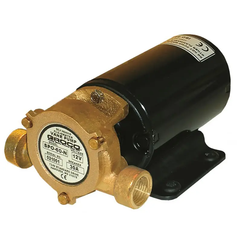 Groco Heavy Duty Positive Displacement Vane Pump - 12V [Spo-60-N 12V] 1