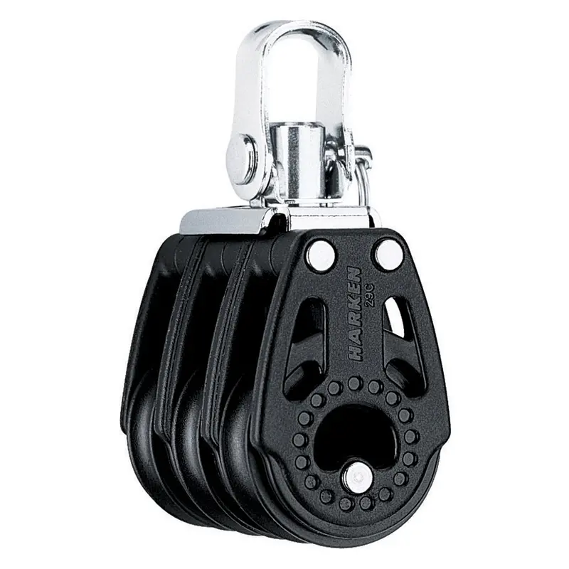 Harken 29Mm Triple Carbo Air Block W/Swivel [344] 1