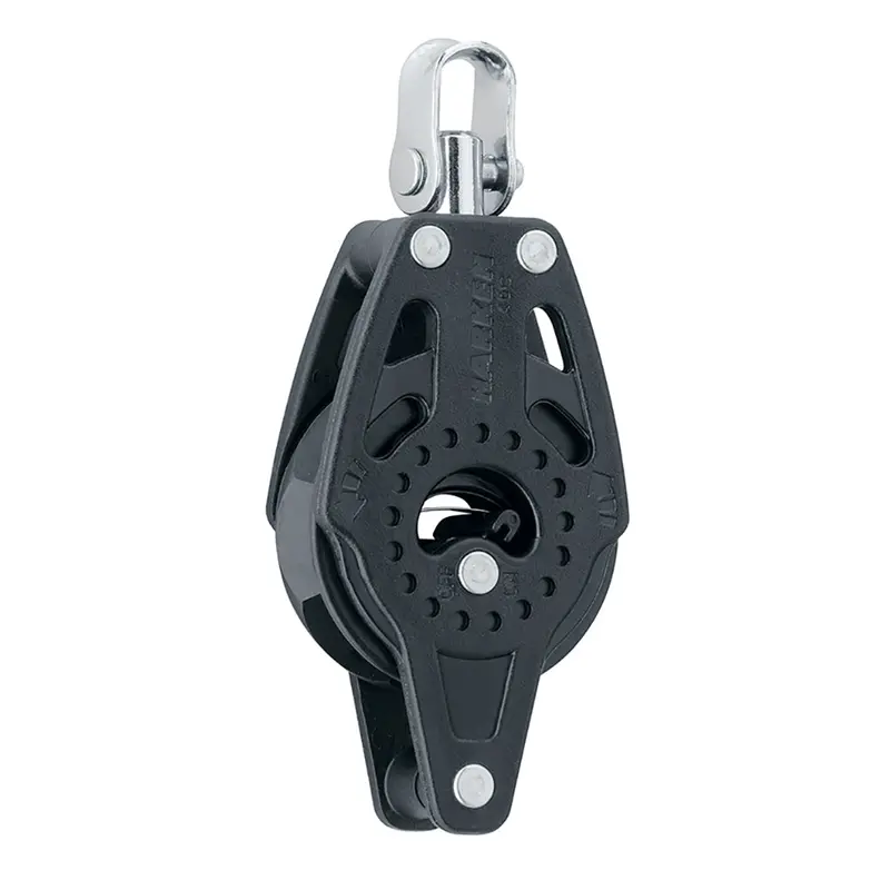 Harken 40Mm Carbo Single Ratchet Block W/Swivel  Becket [2609] 1