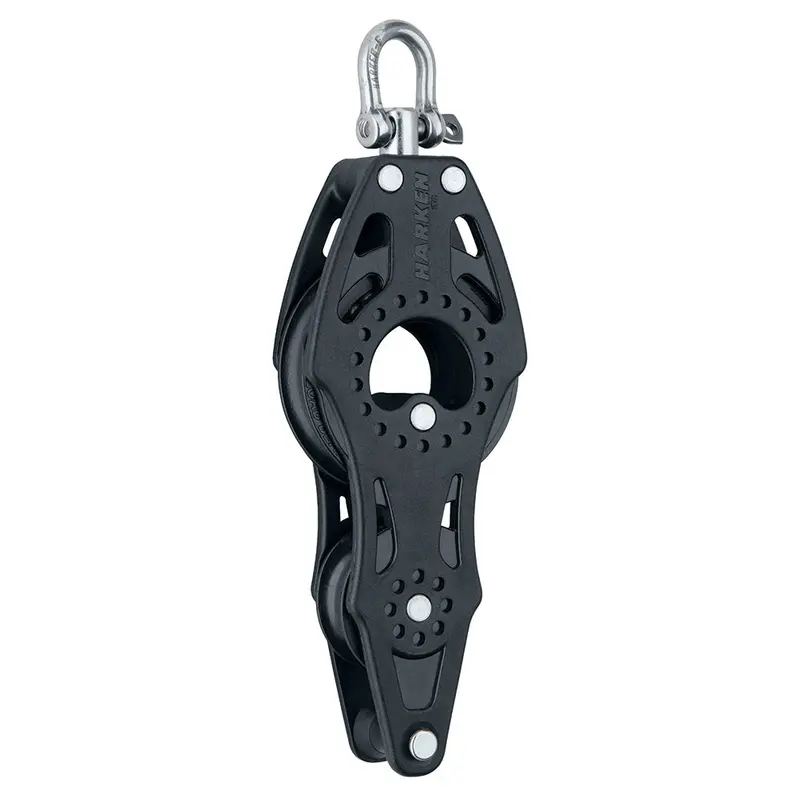 Harken 57Mm Carbo Air Fiddle Block W/Swivel  Becket [2622] 1
