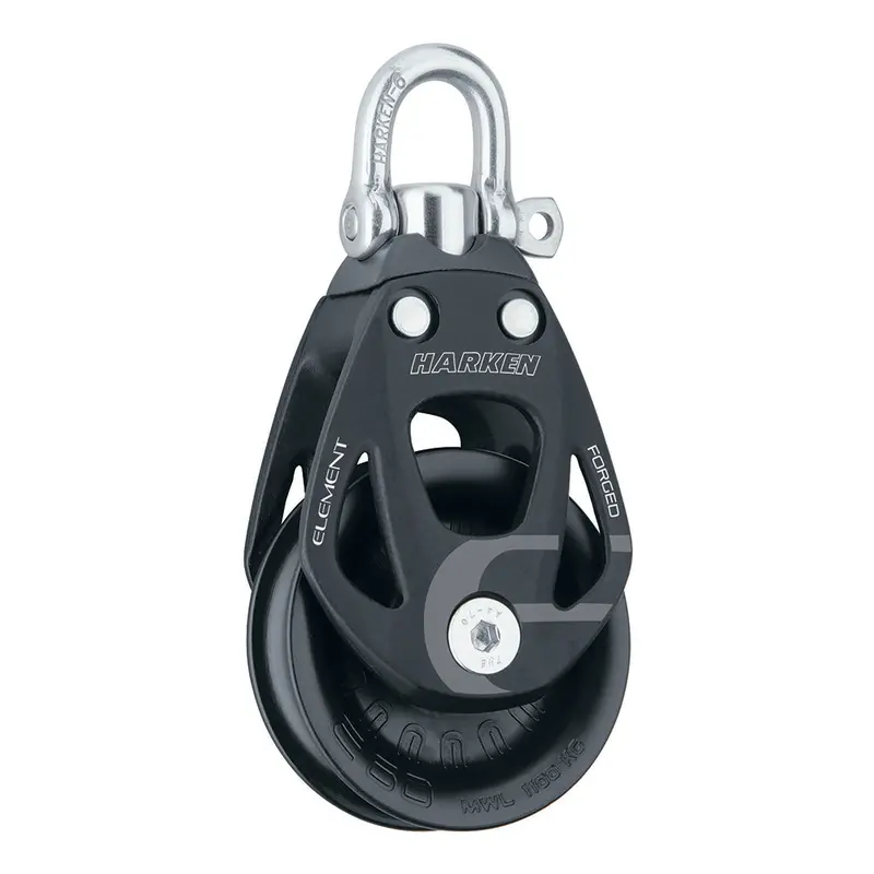 Harken 60Mm Single Aluminum Element Block W/Swivel [6260] 1