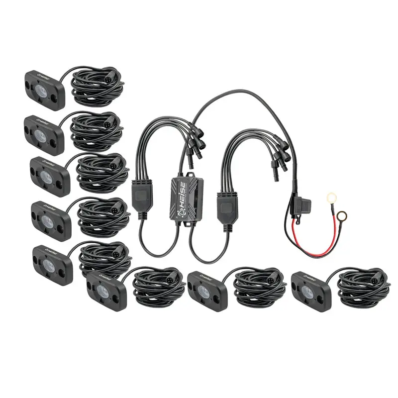 Heise Rgb Accent Lighting Kit - 8 Pack [He-8Tlrgbk] 1
