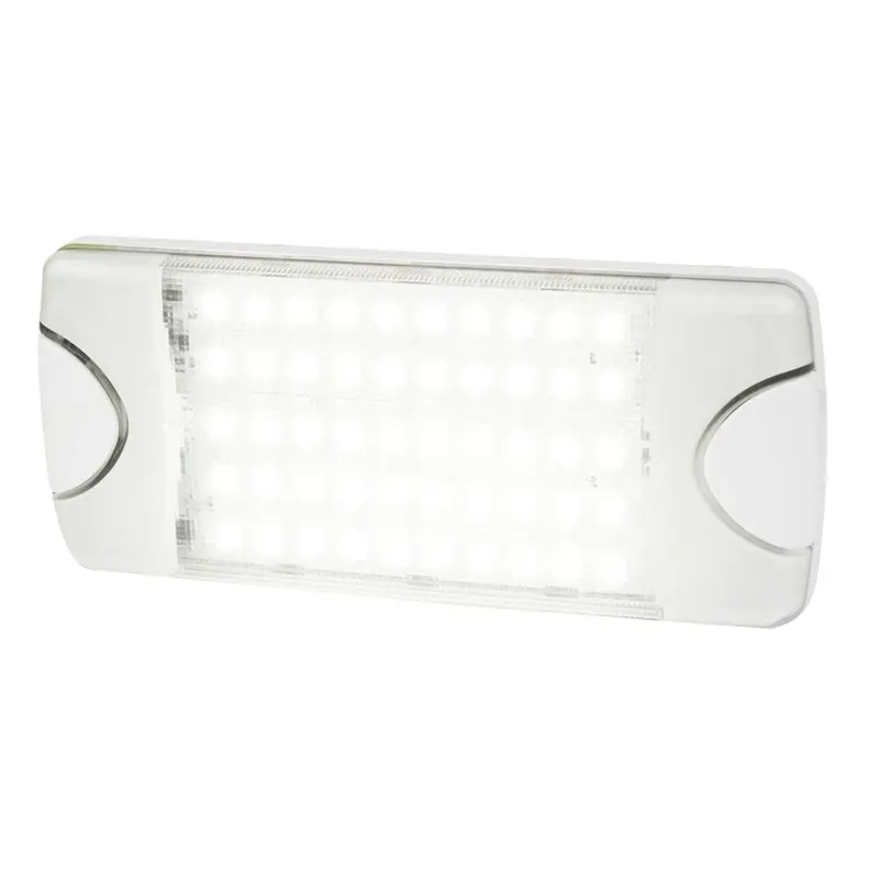 Hella Marine Duraled 50 Low Profile Interior/Exterior Lamp - White Led Spreader Beam [980629001] 1