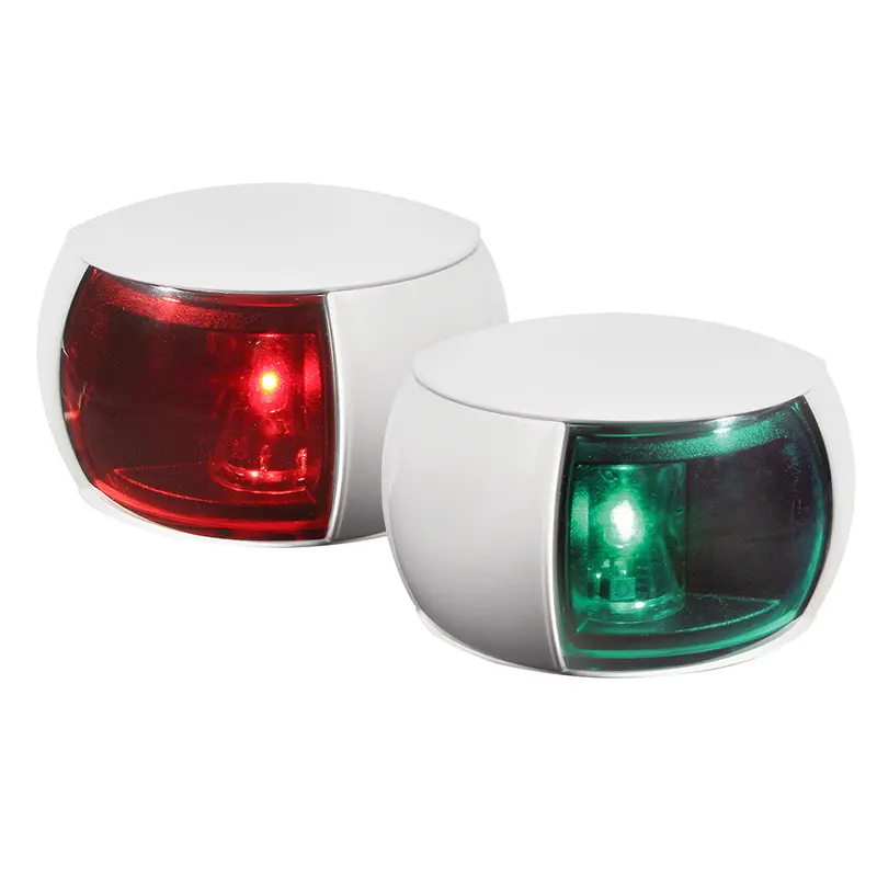 Hella Marine Naviled Port & Starboard Pair - 2Nm - Colored Lens/White Housing [980520811] 1