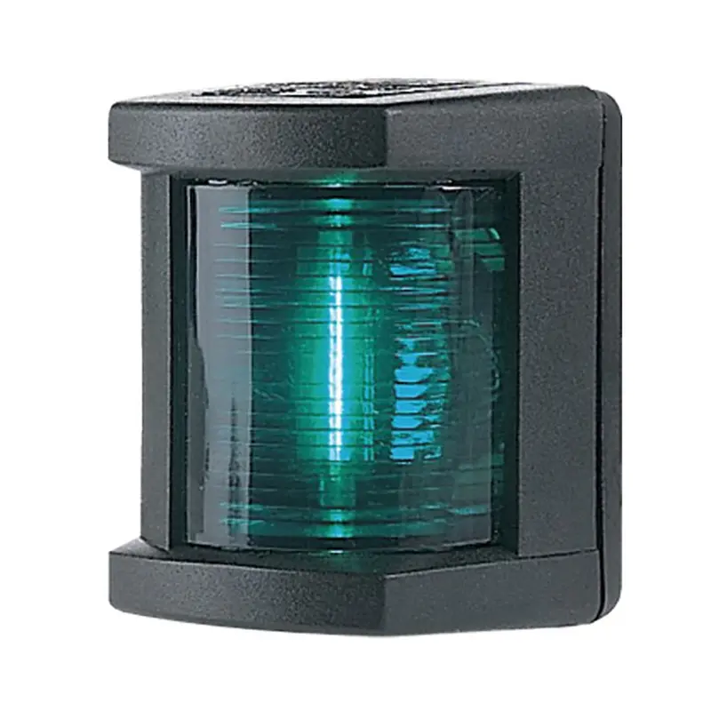 Hella Marine Starboard Navigation Lamp- Incandescent - 1Nm - Black Housing - 12V [003562025] 1