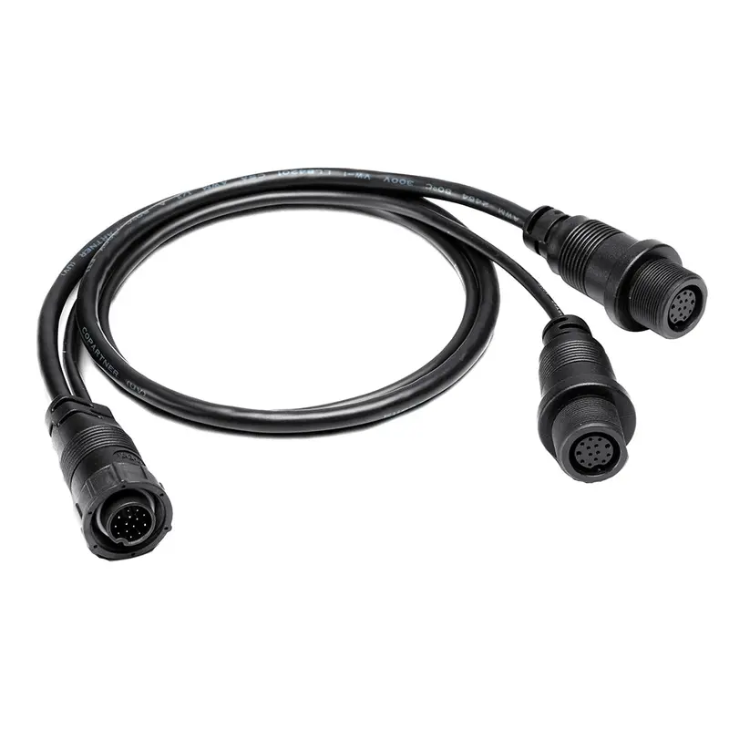 Humminbird 14 M Id Sidb Y - Solix/Apex Side Imaging  2D Splitter Cable [720111-1] 1
