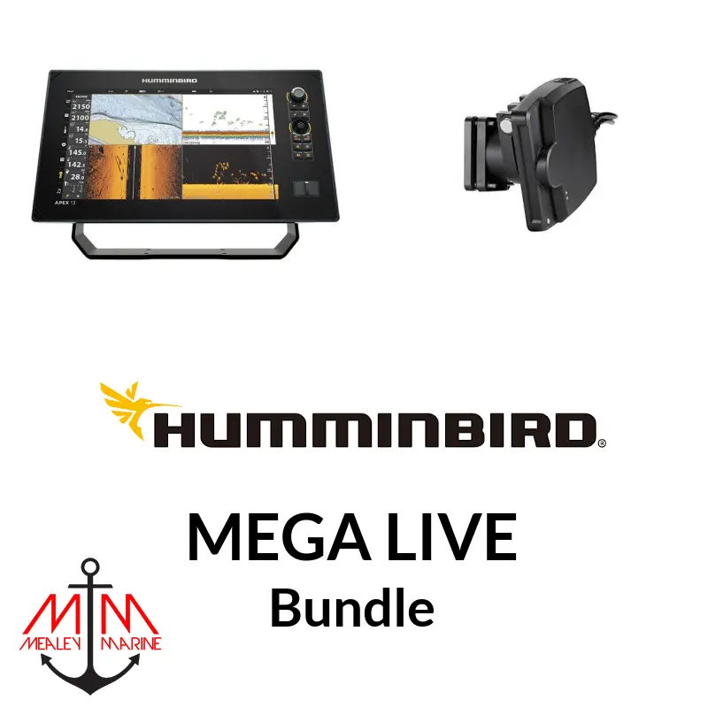 Humminbird Apex 13 Msi+ & Mega Live Bundle 1