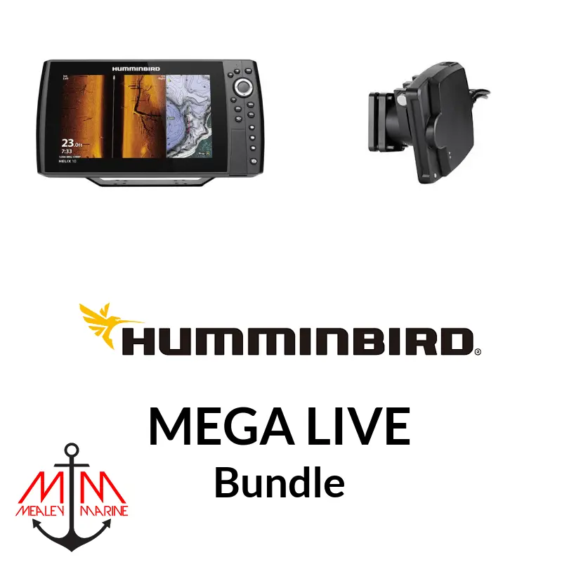 Humminbird Helix 10 G4n & Mega Live Bundle 1