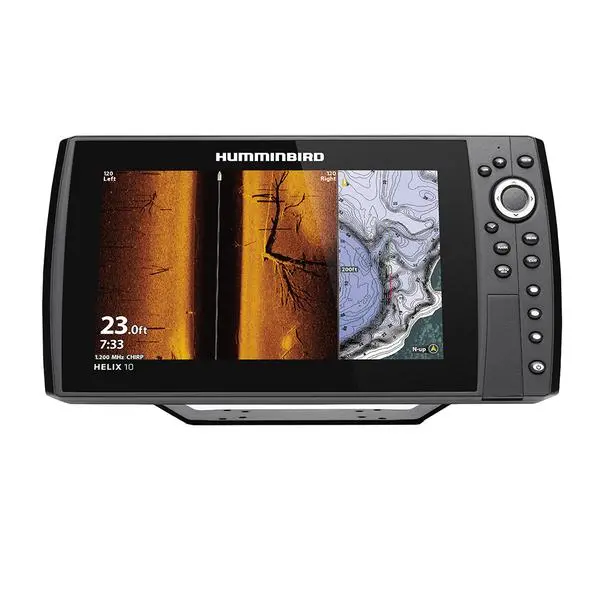 Humminbird Helix 10 G4n & Mega Live Bundle 3