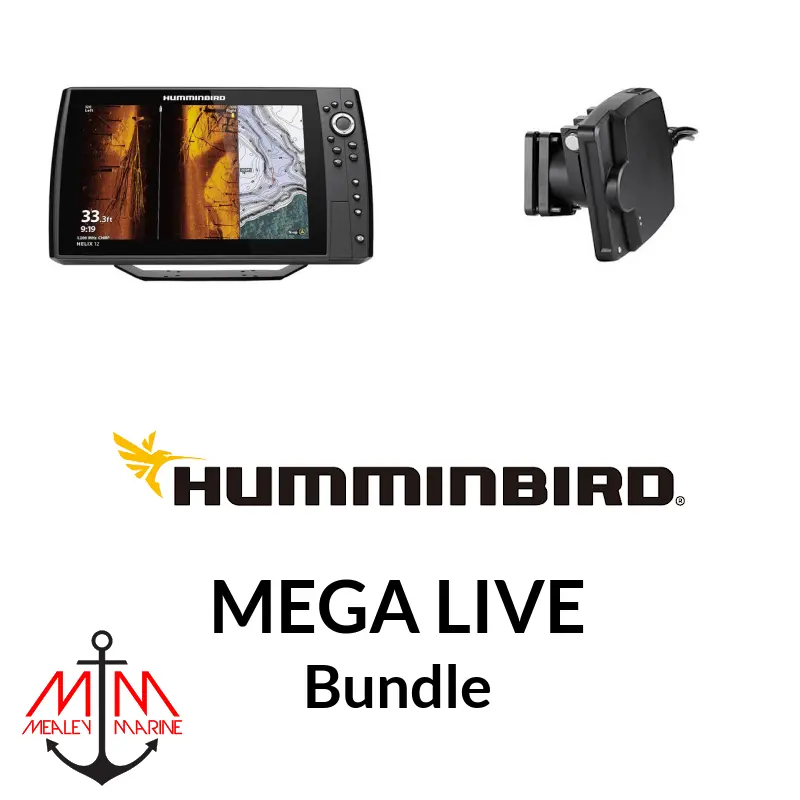 Humminbird Helix 12 G4n & Mega Live Bundle 1