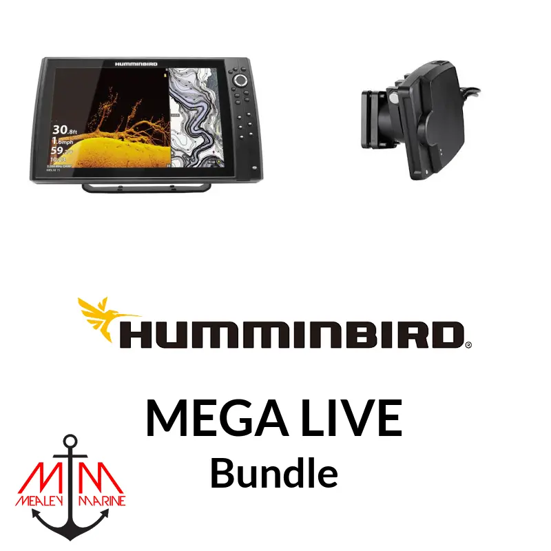 Humminbird Helix 15 G4n & Mega Live Bundle 1