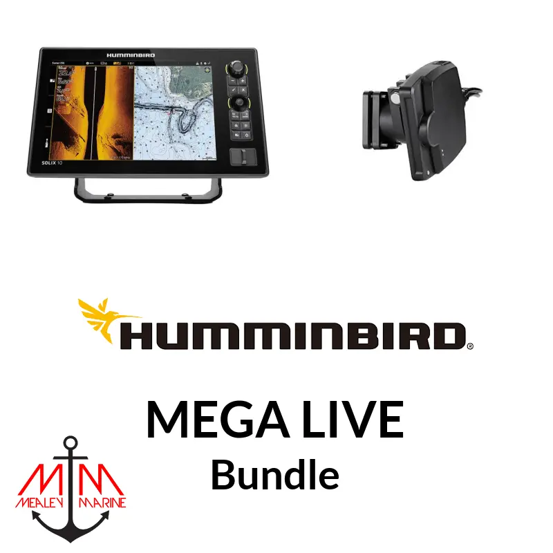 Humminbird Solix 10 G3 & Mega Live Bundle 1