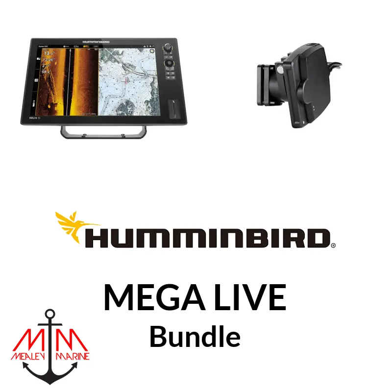 Humminbird Solix 15 G3 & Mega Live Bundle 1