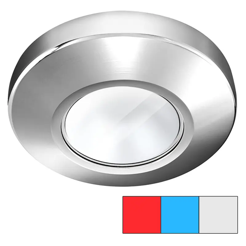 I2systems Profile P1120 Tri-Light Surface Light - Red, Cool White  Blue - Chrome Finish [P1120z-11Hae] 1