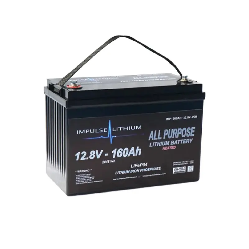 Impulse Lithium 12V 160Ah Dual Purpose 1200Cca Battery 1