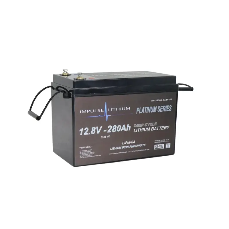 Impulse Lithium 12V 280Ah Dual Purpose 1300Cca Battery 1