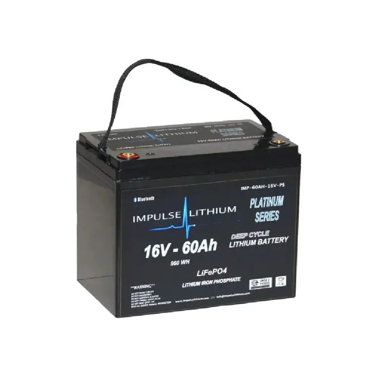 Impulse Lithium 16V 60Ah Platinum Series Battery 1
