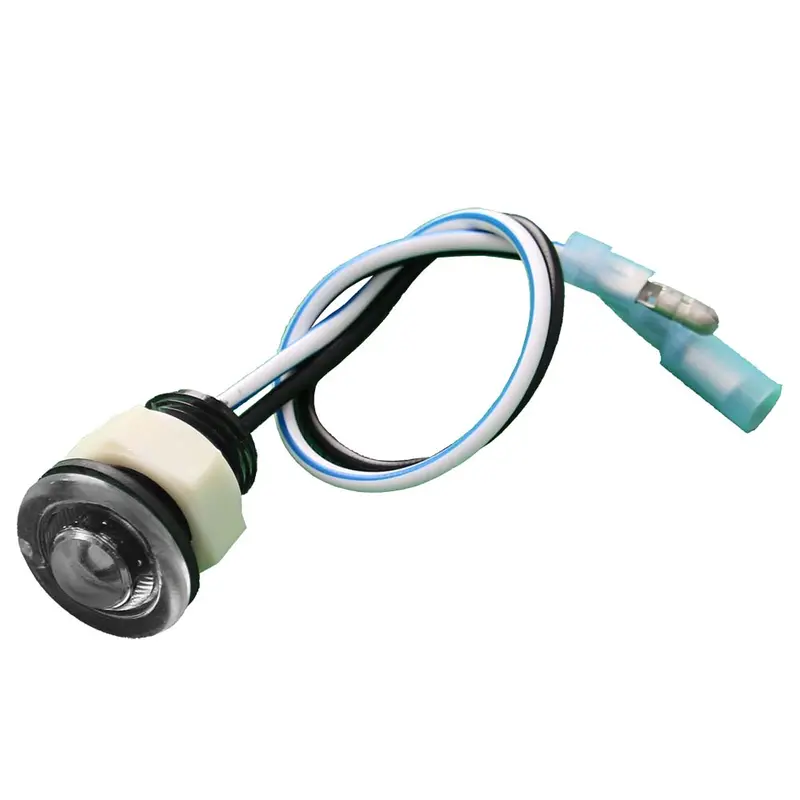 Innovative Lighting Rgb Domed Bulkhead Light W/2 Wires - .156" Bullets [011-E592-7] 1
