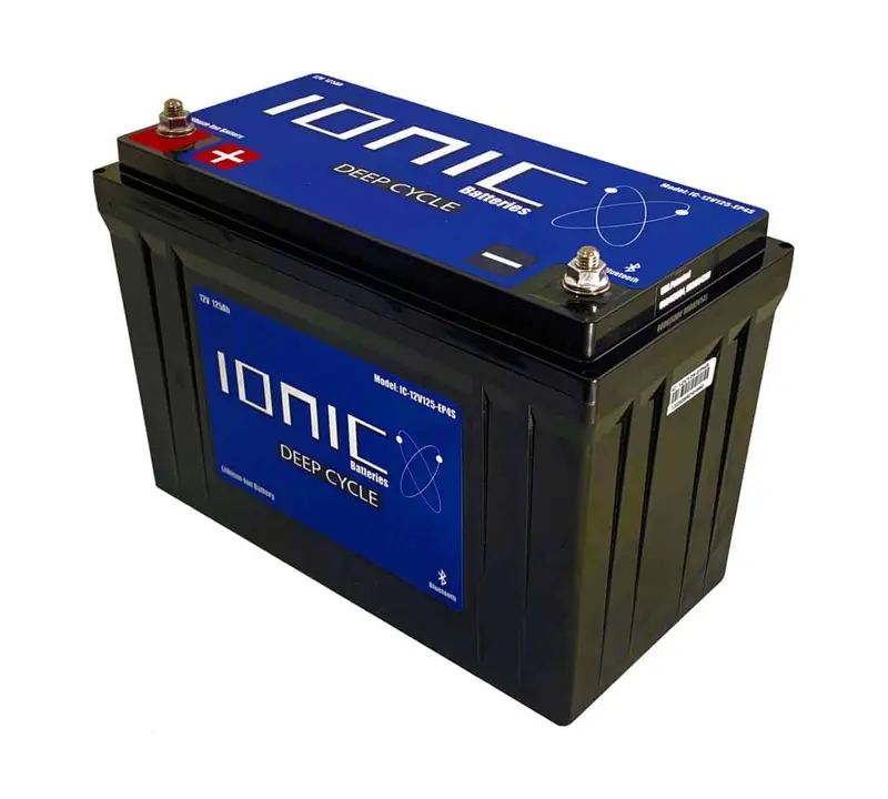 Ionic Lithium 12V 100Ah Dual Purpose Battery 1