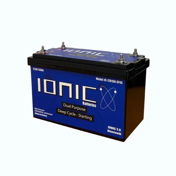 Ionic Lithium 12V 150Ah Dual Purpose Battery 1