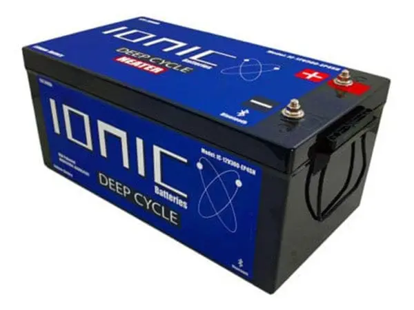 Ionic Lithium 12V 300Ah Dual Purpose Battery W/ Heater 1