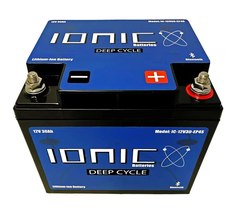 Ionic Lithium 12V 30Ah Deep Cycle Battery 1