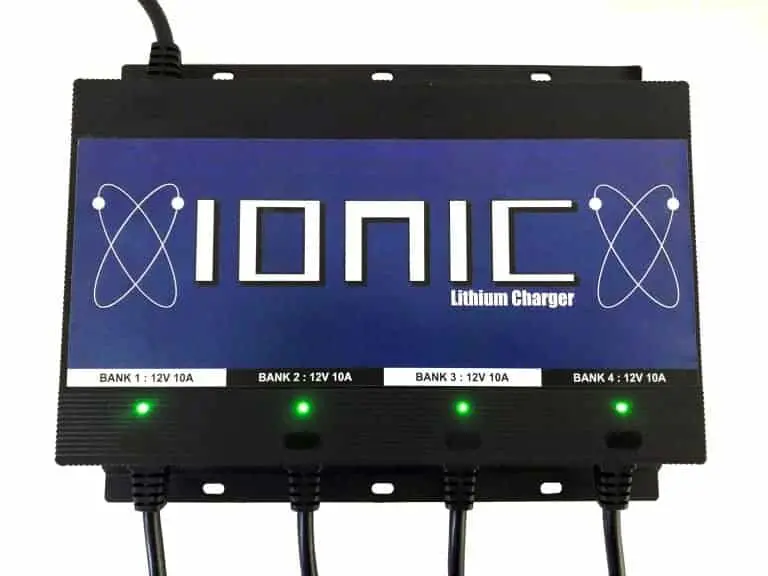Ionic Lithium 4 Bank Charger 12V 10A 1