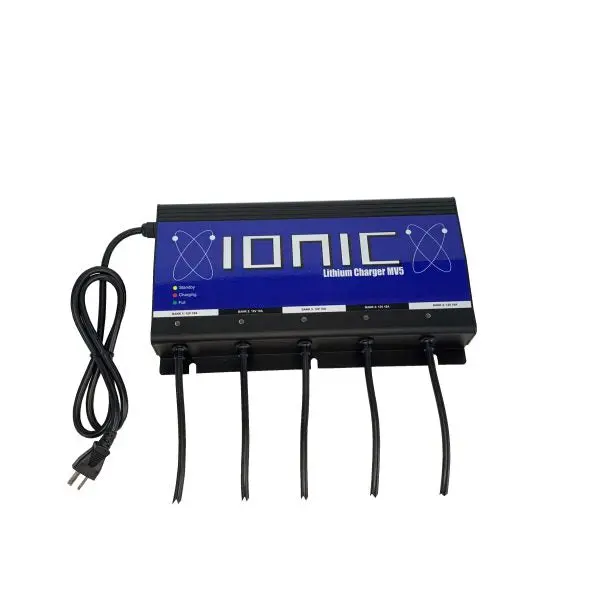 Ionic Lithium 5 Bank Charger 12V 10A 1