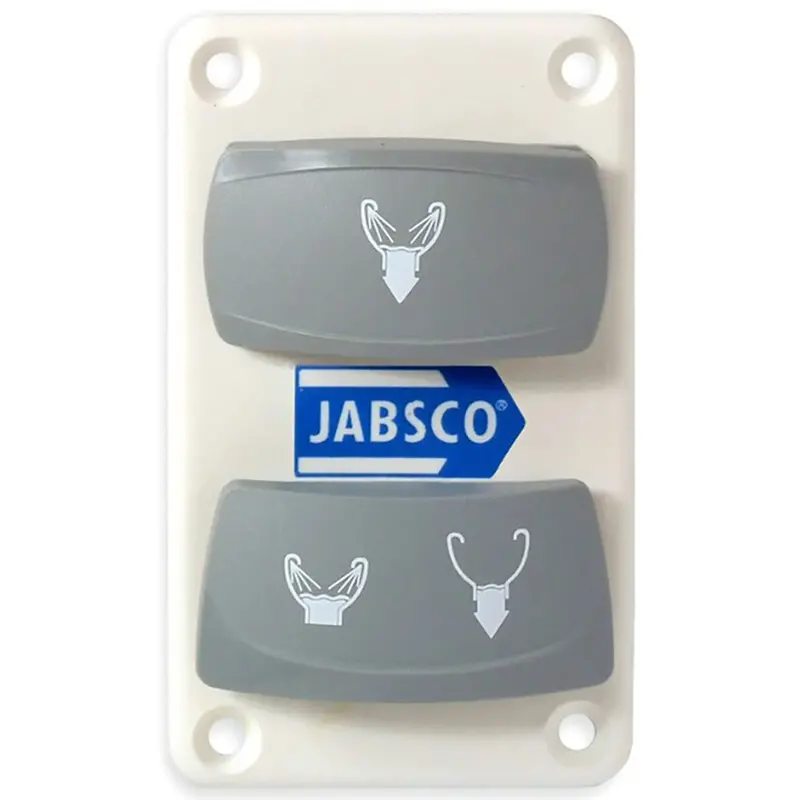 Jabsco Dual Rocker Switch Panel [37047-2000] 1