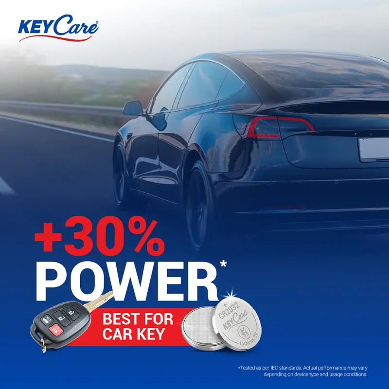 Keycare Cr1616 Lithium Coin Batteries 3V (Pack Of 2) 2