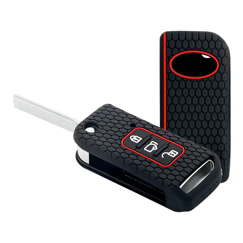 Keycare Silicone Key Cover Fit For : Xuv500 Flip Key (Kc-11) 1