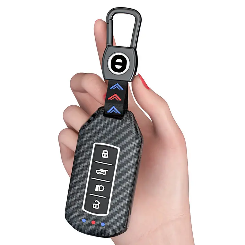 Keyzone Abs Car Key Cover For Tata Sierra, Safari, Harrier, Curvv, Curvv Ev Smart Key (Abs86) 1