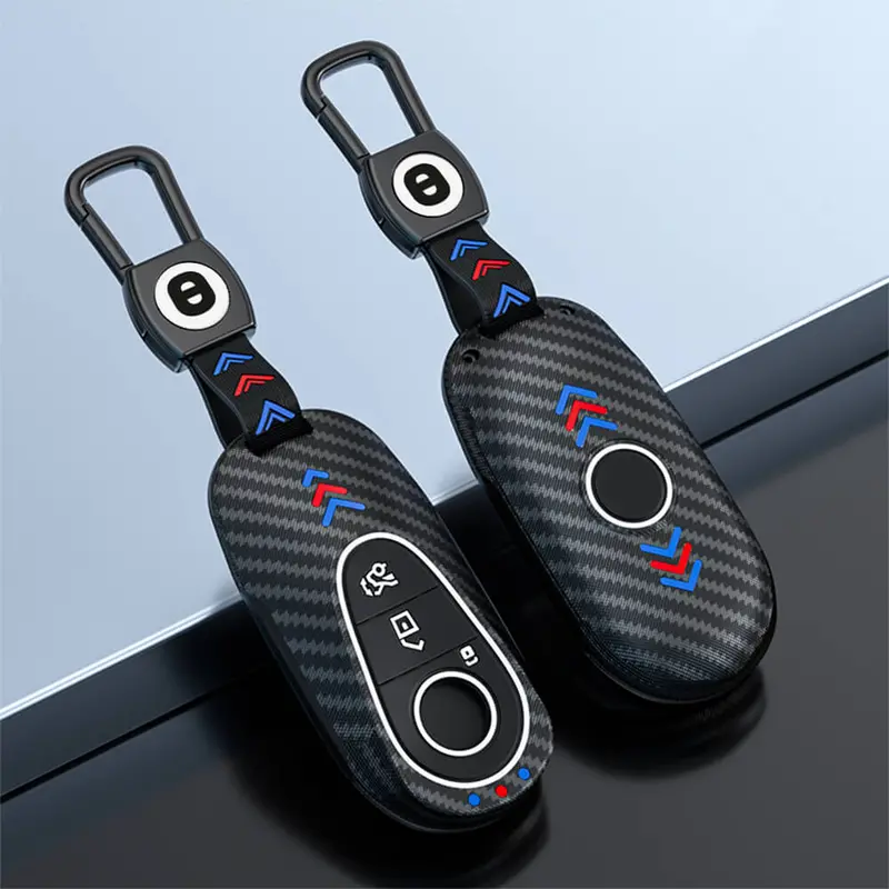 Keyzone Abs Key Cover For Mercedes Benz S-Class G-Class E-Class 2022 Onwards 3 Button Smart Key (Abs71) 1