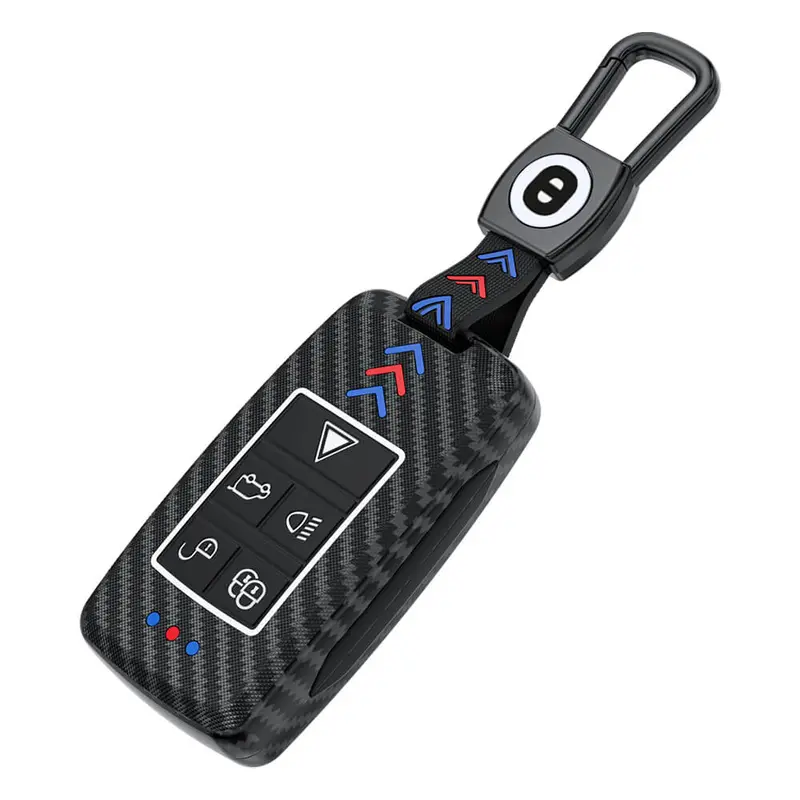 Keyzone Abs Key Cover For Range Rover: Sport, Evoque, Velar, Discovery, Defender (2018, 2019, 2020, 2021) 5 Button Smart Key (Abs73) 2