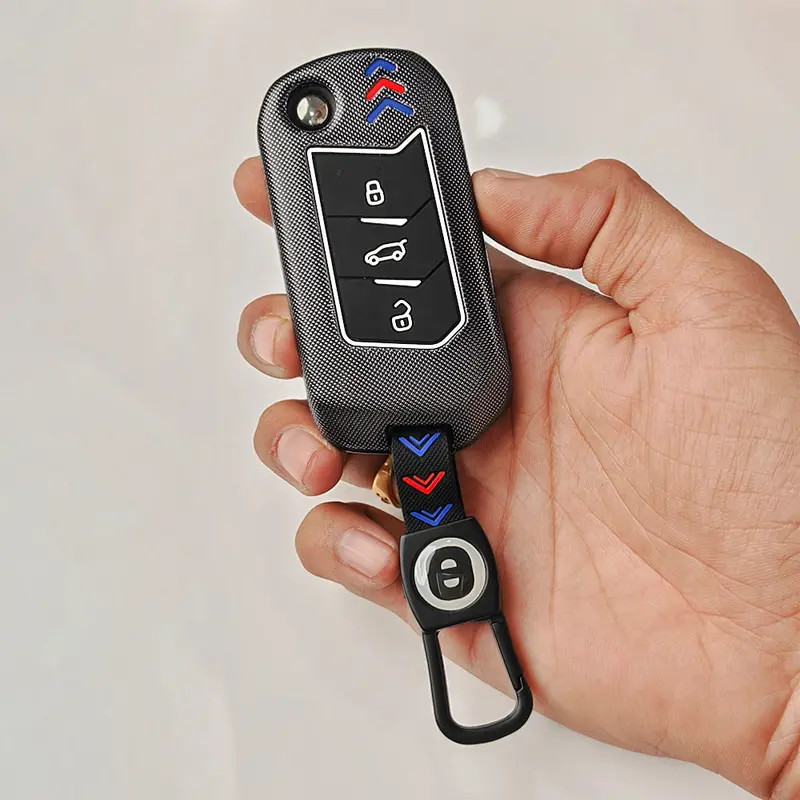 Keyzone Abs Key Cover For Thar, Thar Roxx, Bolero, Scorpio, Xuv700, Xuv400, Xuv3x0, Xuv300, Tuv300, Marazzo Flip Key (Abs09) 1