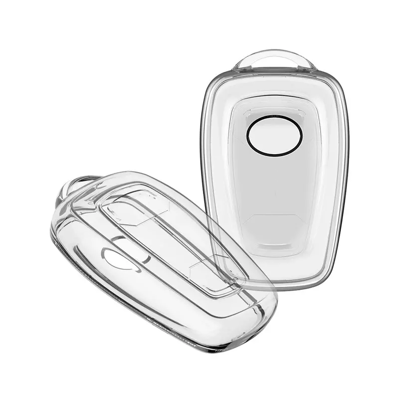 Keyzone Clear Tpu Key Cover For Tata Nexon, Altroz, Harrier, Tigor Bs6, Safari Gold, Punch, Tigor Ev, Safari 2021 4 Button Smart Key (Cltp08) 1